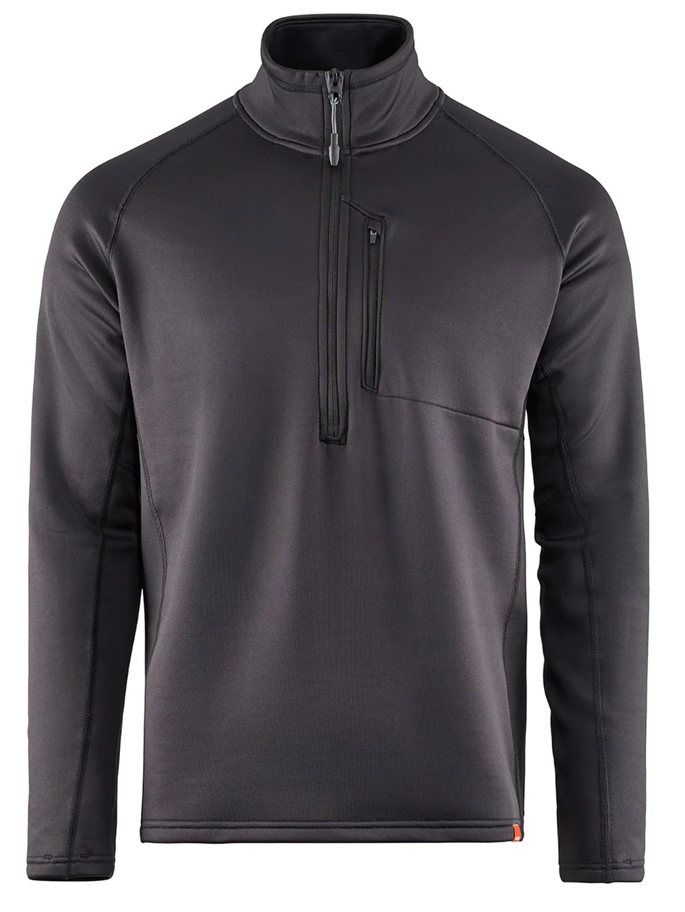 Grundéns termoprádlo grundies thermal 1/2 zip black - xl.
 Špecifikácia: •Ťažký strečový fleece materiál s termoregulačnými vlastnosťami •Hlboký zips uprostred vpredu umožňujúci maximálne vetranie •Náprsné vrecko na príslušenstvo •Protizápachové vlastnosti HeiQ