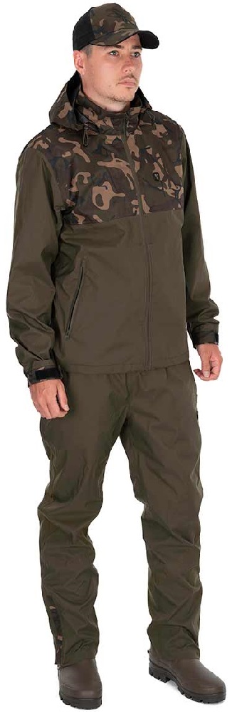 Fox nohavice camo khaki rs 10k trouser - s.