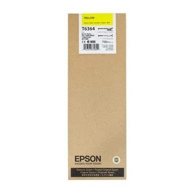 Epson T636400 žltá (yellow) originálna cartridge.
Originálna cartridge = záruka priamo od výrobcu tlačiarne
100 % použitie v tlačiarni - spoľahlivá a bezproblémová tlač
Použitím originálnej náplne predlžujete životnosť tlačiarne
Overená špičková kvalita - jasný a čitateľný text, jemná grafika, kvalitnejšie obrázky
Použitie originálnej kazety ponúka rýchly a vysoký výkon a pritom stabilné výsledky = EFEKTÍVNA TLAČ
Jednoduchá inštalácia a údržba
Zabezpečujeme bezplatnú recykláciu originálnych náplní
Garancia Vašej spokojnosti s použitím našej originálnej náplne

Kód výrobcu: C13T636400