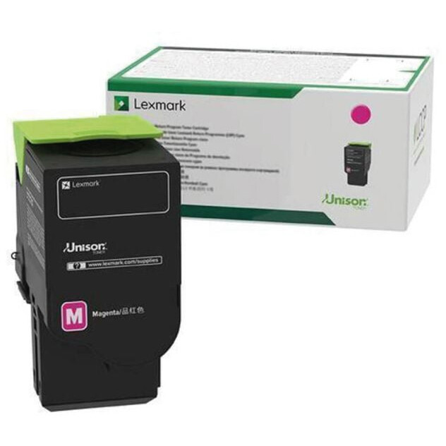 Lexmark 75M20M0 purpurový (magenta) originálny toner.
Originálny toner = záruka priamo od výrobcu tlačiarne
100 % použitie v tlačiarni - bezproblémové fungovanie s vašou tlačiarňou
Použitím originálnej náplne predlžujete životnosť tlačiarne
Osvedčená špičková kvalita - vysoko kvalitná a spoľahlivá tlač originálnou tlačovou kazetou od prvej do poslednej stránky
Trvalé a profesionálne výsledky tlače - dlhodobá udržateľnosť tlače
Kratšia prodleva pri tlači stránok
Garancia Vašej spokojnosti s použitím našej originálnej náplne
Zabezpečujeme bezplatnú recykláciu originálnych náplní
Zlyhanie náplne v menej ako 1% prípadov
Jednoduchá a rýchla výmena náplne

Kód výrobcu: 75M20M0