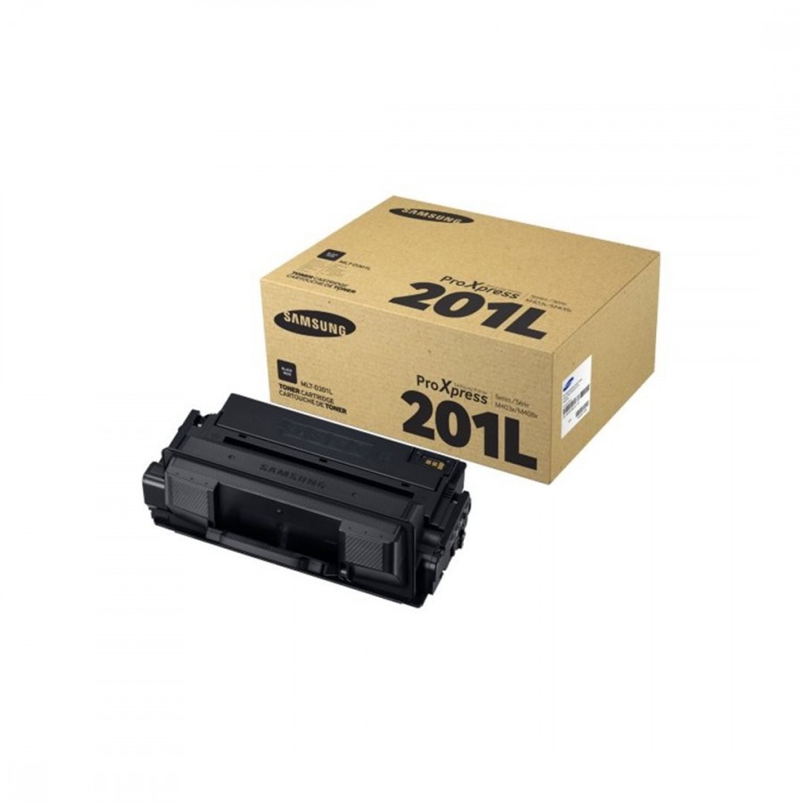 HP SU870A / Samsung MLT-D201L čierný (black) originálny toner.
Originálny toner = záruka priamo od výrobcu tlačiarne
100 % použitie v tlačiarni - bezproblémové fungovanie s vašou tlačiarňou
Použitím originálnej náplne predlžujete životnosť tlačiarne
Osvedčená špičková kvalita - vysoko kvalitná a spoľahlivá tlač originálnou tlačovou kazetou od prvej do poslednej stránky
Trvalé a profesionálne výsledky tlače - dlhodobá udržateľnosť tlače
Kratšia prodleva pri tlači stránok
Garancia Vašej spokojnosti s použitím našej originálnej náplne
Zabezpečujeme bezplatnú recykláciu originálnych náplní
Zlyhanie náplne v menej ako 1% prípadov
Jednoduchá a rýchla výmena náplne

Kód výrobcu: SU870A