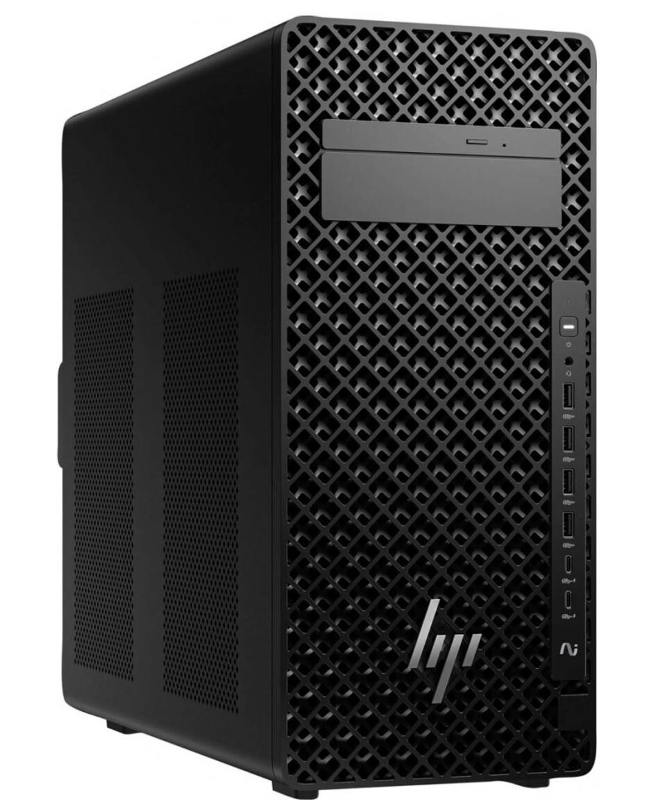 HP Z2 TWR G1i B34L7ES#BCM Kancelársky počítač, U9-285K, 32GB, 512GB+1TB, W11P.

Operačný systém: Windows 11 Pro High End
Procesor: Intel Core Ultra9 285K vPro (24C/5.7GHz)

Pamäť: 32GB (2×16GB) DDR5
Počet slotov (celkom/voľných): 4 / 2
Pevný disk: 512GB Z Turbo + 1TB NVMe SSDs
Čítačka pamäťových kariet: Nie

Grafická karta: UMA Intel Arc Graphics
Ethernet: Áno
Klávesnica: Áno
Myš: Áno
Napájanie: 700W PSU

Predné porty:
*headphone/microphone combo
*4x SuperSpeed USB Std-A 10Gbps ports
*2x SuperSpeed USB-C® USB3.2 Gen2x2 20Gbps port (nabíjanie podporuje
až do 5V/3A)
*Externé 3.5'' bay

Zadné porty:
*1x Audio Line-in jack
*1x Audio Line-out jack
*2x DisplayPort 1.4 porty
*3x Hi-Speed USB Std-A 480Mbps porty
*2x SuperSpeed USB Std-A 10Gbps porty
*1x 1Gb LAN

Rozmery: 388x175x426mm
Hmotnosť: Od 8,6kg

Záruka: 3 roky onsite