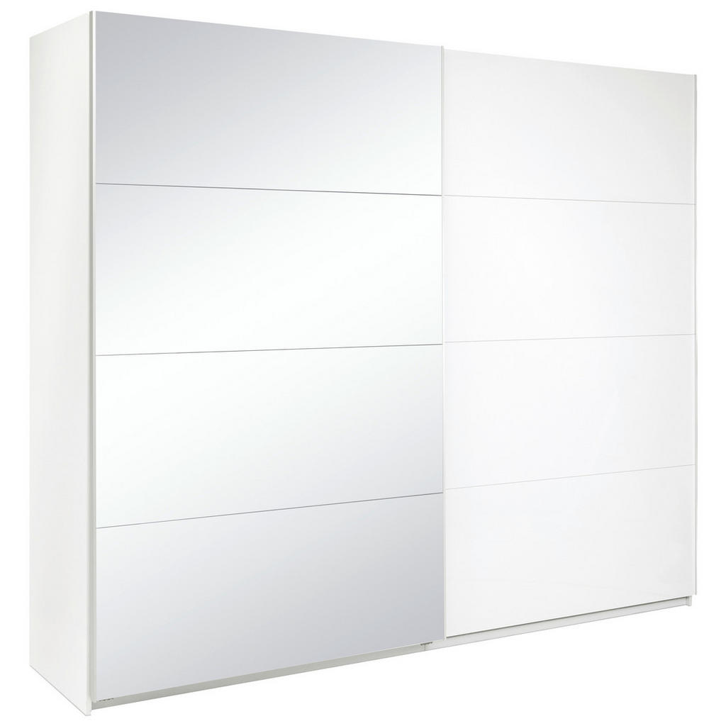 MID.YOU SKRIŇA S POSUVNÝMI DVERAMI, biela, 250/210/62 cm.