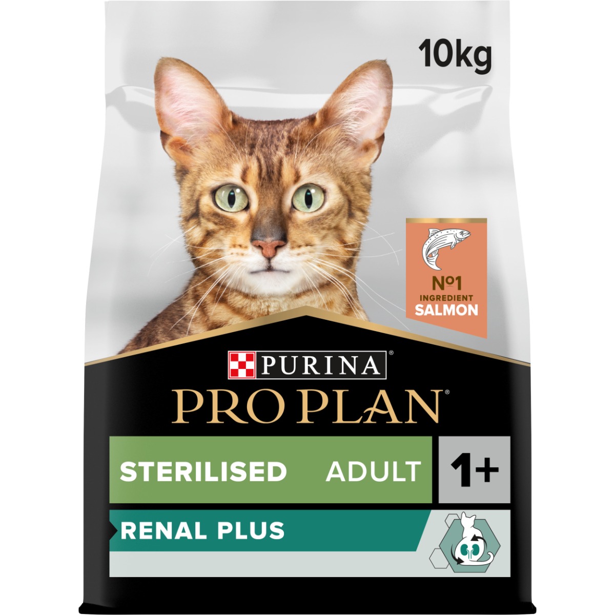 PRO PLAN Adult Sterilised Renal Plus granule pre mačky losos 10 kg.