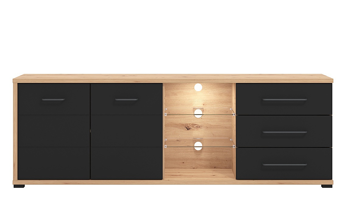 Tv stolík 190 s vnútorným osvetlením lugano - dub artisan/čierna.

TV stolík Lugano je skvelou voľbou pre umiestnenie televízora v obývačke.

 

Rozmery TV stolíka 190 s vnútorným osvetlením Lugano sú 190x65x40cm (š, v, h).

 

Všetky produkty z kolekcie Lugano nájdete nižšie v súvisiacich produktoch.