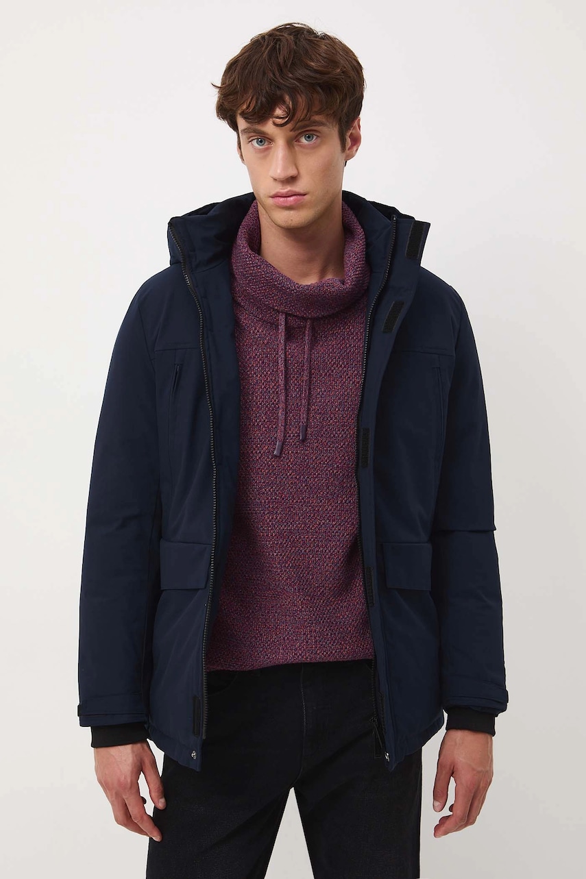 Bunda Medicine tmavomodrá farba, prechodná.