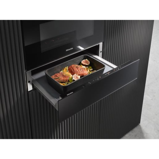 Miele vstavaná ohrievacia zásuvka čierna ESW7010BLACK.