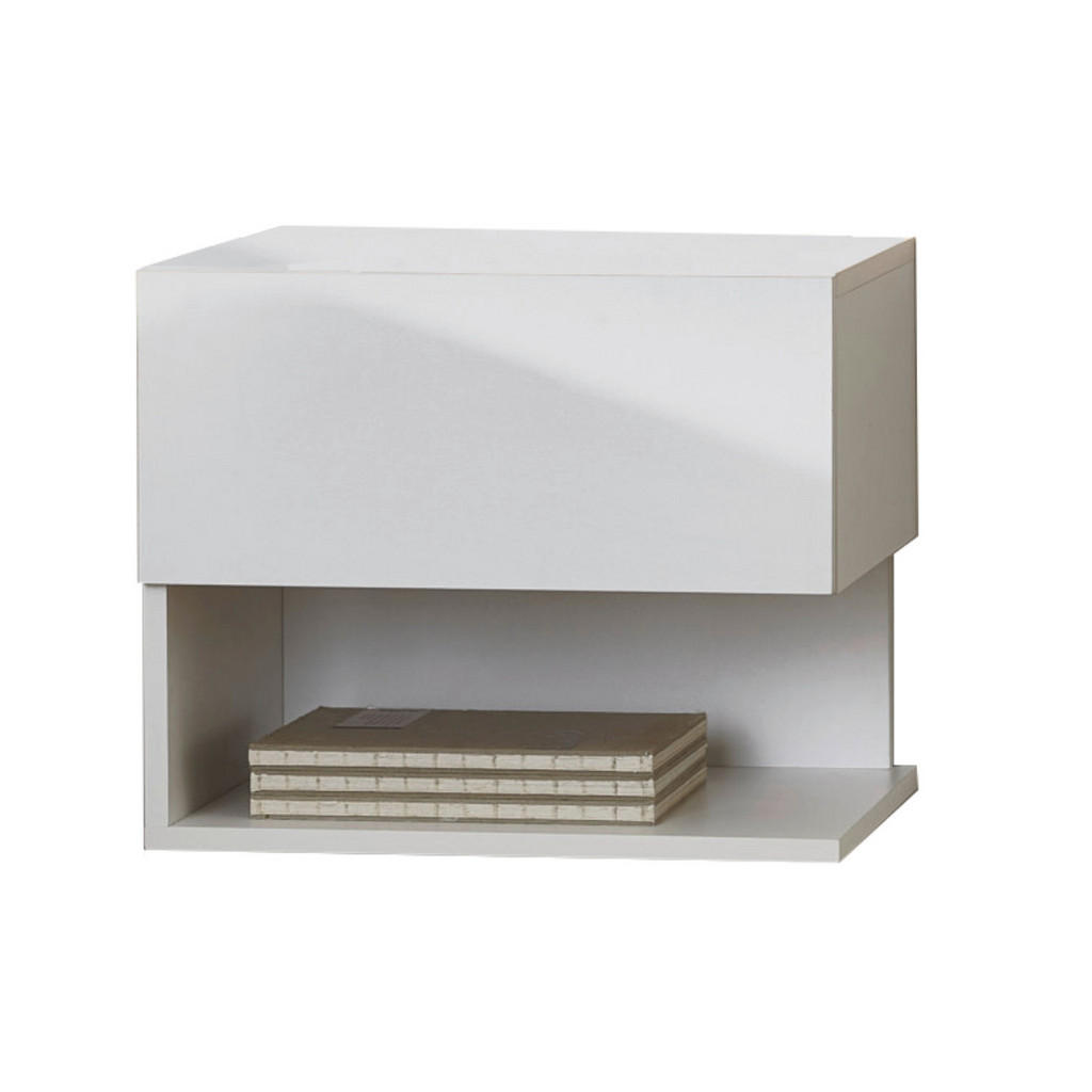 MID.YOU NOČNÁ SKRINKA, biela, 44/37/40 cm.
