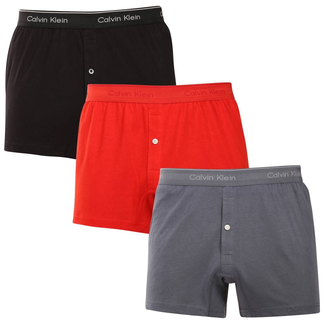 3PACK pánske trenky Calvin Klein viacfarebné (NB4005A-058) S, trenírky.