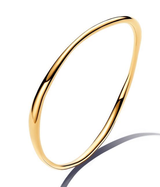 Pandora Pevný pozlátený náramok Shine 563317C00 21 cm.