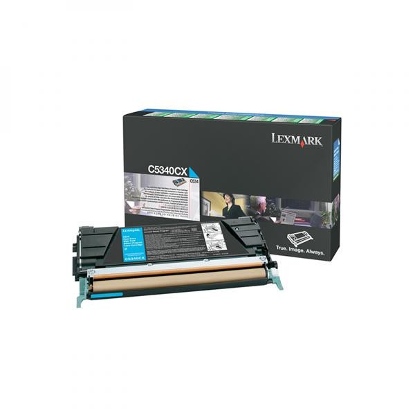 Lexmark C5340CX azúrový (cyan) originálny toner.
Originálny toner = záruka priamo od výrobcu tlačiarne
100 % použitie v tlačiarni - bezproblémové fungovanie s vašou tlačiarňou
Použitím originálnej náplne predlžujete životnosť tlačiarne
Osvedčená špičková kvalita - vysoko kvalitná a spoľahlivá tlač originálnou tlačovou kazetou od prvej do poslednej stránky
Trvalé a profesionálne výsledky tlače - dlhodobá udržateľnosť tlače
Kratšia prodleva pri tlači stránok
Garancia Vašej spokojnosti s použitím našej originálnej náplne
Zabezpečujeme bezplatnú recykláciu originálnych náplní
Zlyhanie náplne v menej ako 1% prípadov
Jednoduchá a rýchla výmena náplne

Kód výrobcu: C5340CX