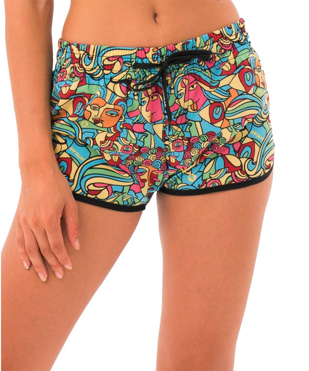 Dámske kraťasy 69SLAM CUBISM MOCK LAYLA (SWTCOK-PM) L.