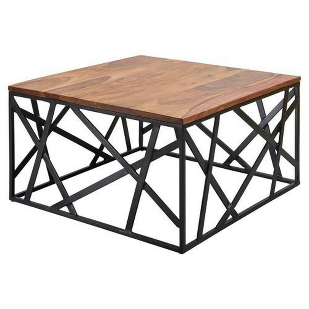 MID.YOU KONFERENČNÝ STOLÍK, farba indického palisandra, drevo, 60/60/35 cm.