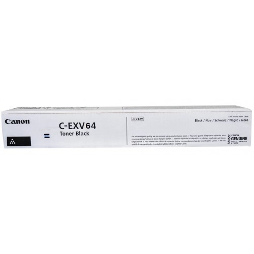 Canon CEXV64 5753C002 čierny (black) originálny toner.
Originálny toner = záruka priamo od výrobcu tlačiarne
100 % použitie v tlačiarni - bezproblémové fungovanie s vašou tlačiarňou
Použitím originálnej náplne predlžujete životnosť tlačiarne
Osvedčená špičková kvalita - vysoko kvalitná a spoľahlivá tlač originálnou tlačovou kazetou od prvej do poslednej stránky
Trvalé a profesionálne výsledky tlače - dlhodobá udržateľnosť tlače
Kratšia prodleva pri tlači stránok
Garancia Vašej spokojnosti s použitím našej originálnej náplne
Zabezpečujeme bezplatnú recykláciu originálnych náplní
Zlyhanie náplne v menej ako 1% prípadov
Jednoduchá a rýchla výmena náplne

Kód výrobcu: 5753C002