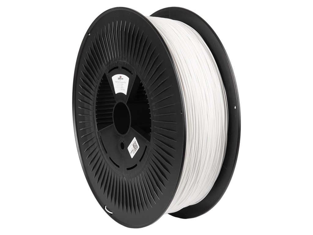 Spectrum 80646 3D filament, PCTG Premium, 1,75mm, 4500g, ARCTIC WHITE.
Filament Spectrum Premium PCTG je vynikajúcou alternatívou k PET-G, ktorý je vo svete 3D tlače dobre známy.
Vlastnosti materiálu

Teplotná odolnosť HDT – 76 °C
vyššia rázová pevnosť ako u PET-G Premium
vyššia priehľadnosť ako Premium PET-G (platí pre transparentné farby).
ľahká tlač, spracovanie a konečná úprava
chemická odolnosť
vysoká rozmerová presnosť tlačených dielov
hydrofóbny, bez zápachu
vynikajúci tlačový povrch



Aplikácie

vizuálne a funkčné prototypovanie
testovanie vhodnosti
konceptuálne modely
výrobné nástroje
