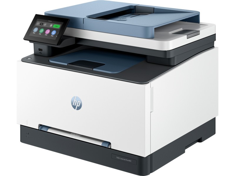 HP Color LaserJet Pro MFP 3302fdn 499Q7F#B19 laserová multifunkcia.

* Laser

Formát tlačiarne: A4
Rozlíšenie [DPI]:  600 x 600 dpi
Rýchlosť čiernej tlače [str/min]:  Až 25 str./min
Rýchlosť farebnej tlače [str/min]:  Až 25 str./min
Tlač prvej strany [sec]:  Už za 10,9 s
Max.
Pamäť [MB]:512 MB

Obojstranná tlač: Automaticky
Automatický podávač pre skenovanie:  Automatický podávač dokumentov na 50 listov

Kapacita zásobníka [str]: 

*Štandardný vstup: Hlavný vstupný zásobník na 250 listov, zásobník prioritného podávača na 1 list
*Štandardný výstup: Výstupný zásobník na 100 listov

Rozhranie:  1 sieťový port Gigabit Ethernet 10/100/1000 Base-TX; 1 vysokorýchlostný port USB 2.0 (zariadenie); 1 vysokorýchlostný port USB 2.0 (hostiteľ); 2 porty RJ-11 pre fax / modem / telefónnu linku; Ethernet s automatickým prechodom

Tlačové jazyky:  HP PCL6, PostScript, HP PCL5, PDF, URF, PWG-Raster, PCLM, JPEG

Skenér: 

*Typ skenera: Automatický podávač dokumentov; Plochý skener
*Technológia skenovania: Kontaktný obrazový senzor (CIS)
*Vstupné režimy skenovania: Skenovanie z predného panela; HP Universal Scan a používateľské aplikácie cez ovládač Twain
*Twain verzia: Verzia 2.1
*Obojstranné skenovanie prostredníctvom automatického podávača dokumentov: Nie
*Optické rozlíšenie skenu: Až 300 dpi (farebne a čiernobielo, automatický podávač dokumentov); Až 1 200 dpi (farebne a čiernobielo, plochý skener)

Fax:  Áno, 33,6 kbps

Spotreba [W]: 416 W (tlač), 7,6 W (pohotovostný režim), 0,95 W (režim spánku), 0,05 W (automatické vypnutie), 0,05 W (ručné vypnutie)
Hlučnosť:  Zvukové emisie – napájanie: 6,3 B(A), Emisie akustického tlaku: 51 dB(A)
Rozmery: Minimálne: 418 x 419,12 x 341,32 mm; Maximálne: 428 x 472 x 455 mm
Hmotnosť [kg]: cca 17,1 kg

Podporované operačné systémy:  Windows 11; Windows 10; Android; iOS; macOS 12 Monterey; macOS 13 Ventura; MacOS v14 Sonoma; Linux

Obsah balenia: 499Q7F Tlačiareň HP Color LaserJet Pro MFP 3302fdn; Napájací kábel; Tonerová kazeta; Užívateľská príručka; Letáky

Záruka: 24 mesiacov

Pre správnu kompatibilitu Care Packu, využite HP portál https://cpc2.ext.hp.com/?countries=CZ

 https://www.hp.com/bd-en/products/printers/product-details/2101440397