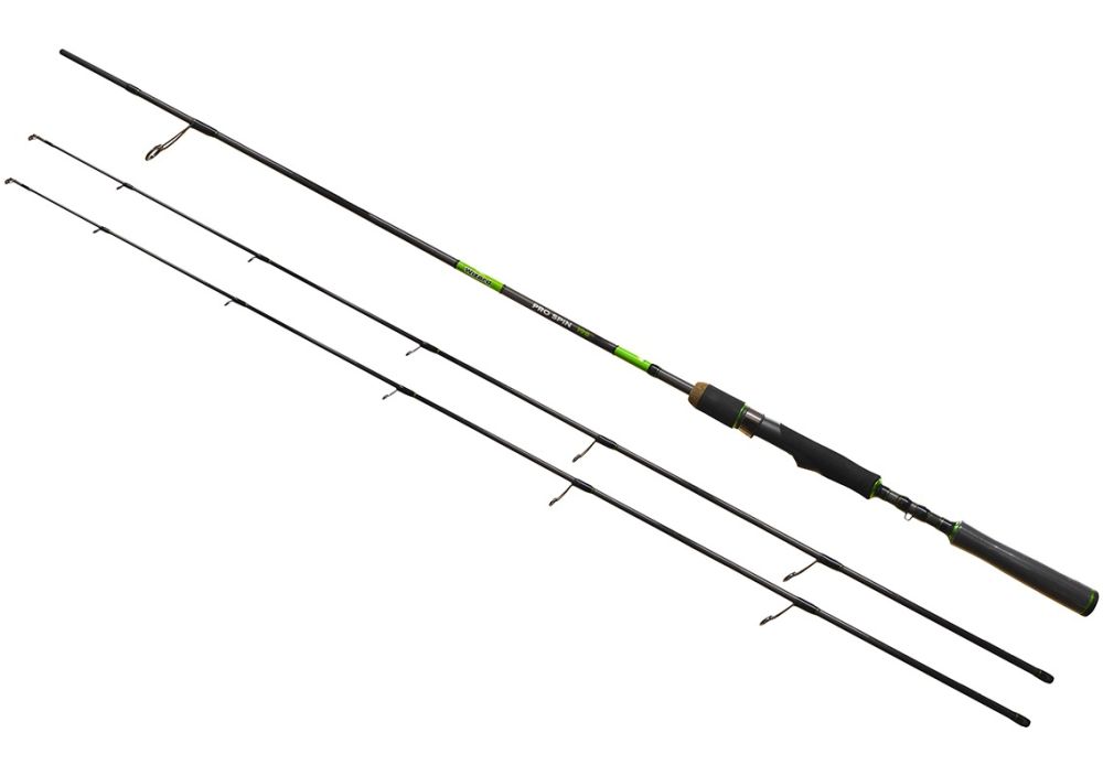 Wizard prívlačový prút pre spin 2,4 m 10-30 g a 15-45 g.
 Vďaka týmto možnostiam môžeme povedať, že je prút univerzálne použiteľný.