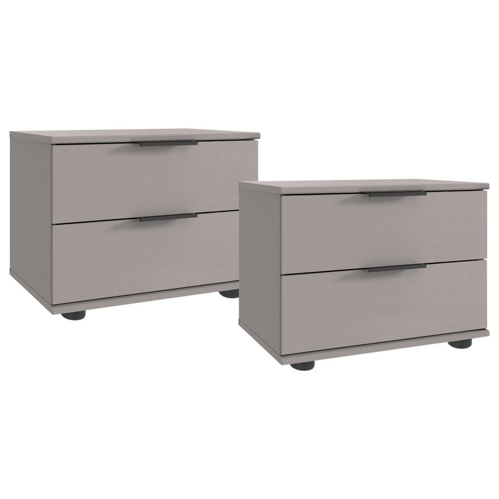 Carryhome SADA NOČNÝCH STOLÍKOV, Sahara, 52/40/38 cm.