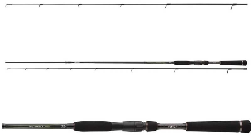 Daiwa prút megaforce sensi tip 2,2 m 1-9 g 2 diely.
 Ideálne pre cielený lov dravcov, ako sú pstruhy a ostrieži, pomocou malých woblerov a gumových nástrah.