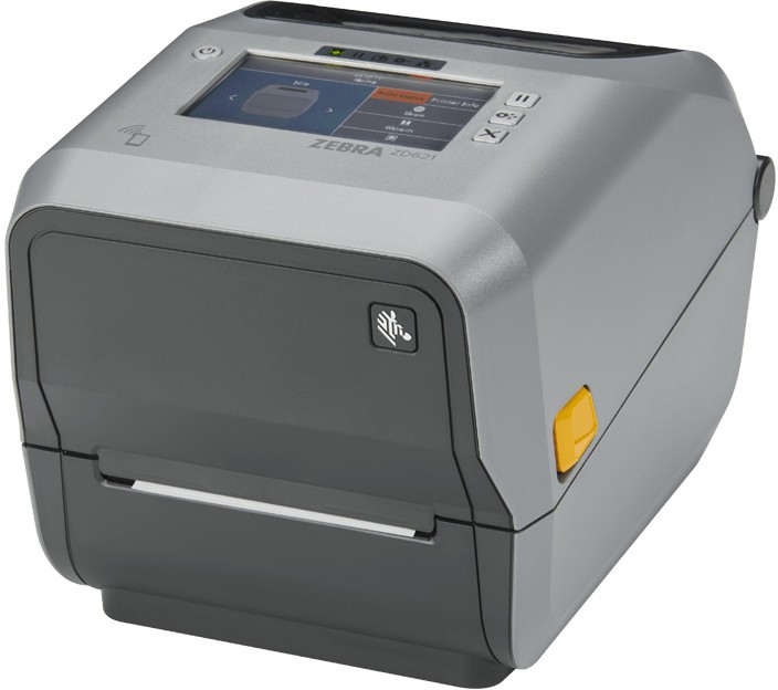Zebra ZD621t ZD6A142-31EF00EZ TT, 8 dots/mm (203 dpi), label printer, RTC, USB, USB Host, RS232, BT (BLE), Ethernet, peeler, grey (Successor GC420t).