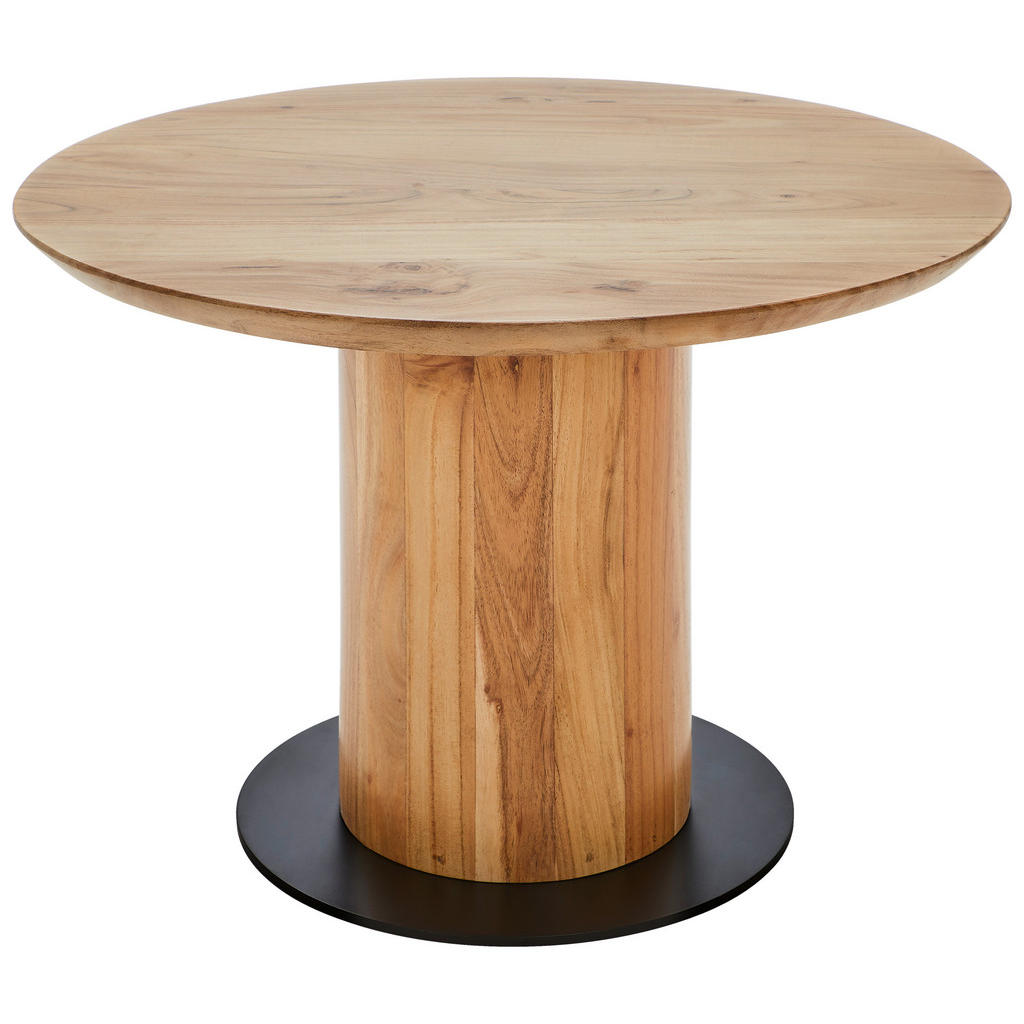 Livetastic KONFERENČNÝ STOLÍK, čierna, farba akácie, drevo, kov, 60/40/60 cm.