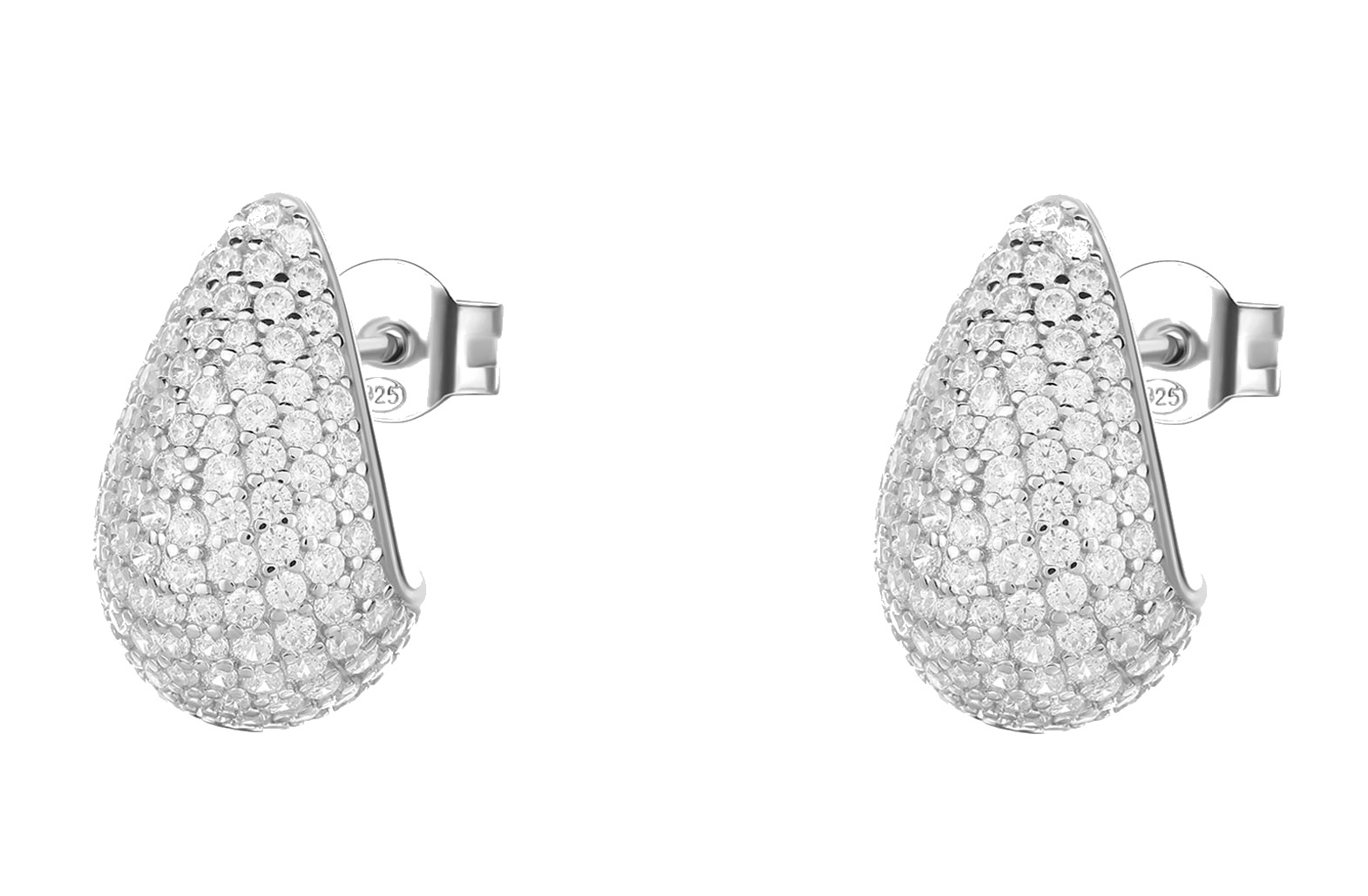 Brosway Visiace náušnice Tear drop Infinite White Fancy FIW125.