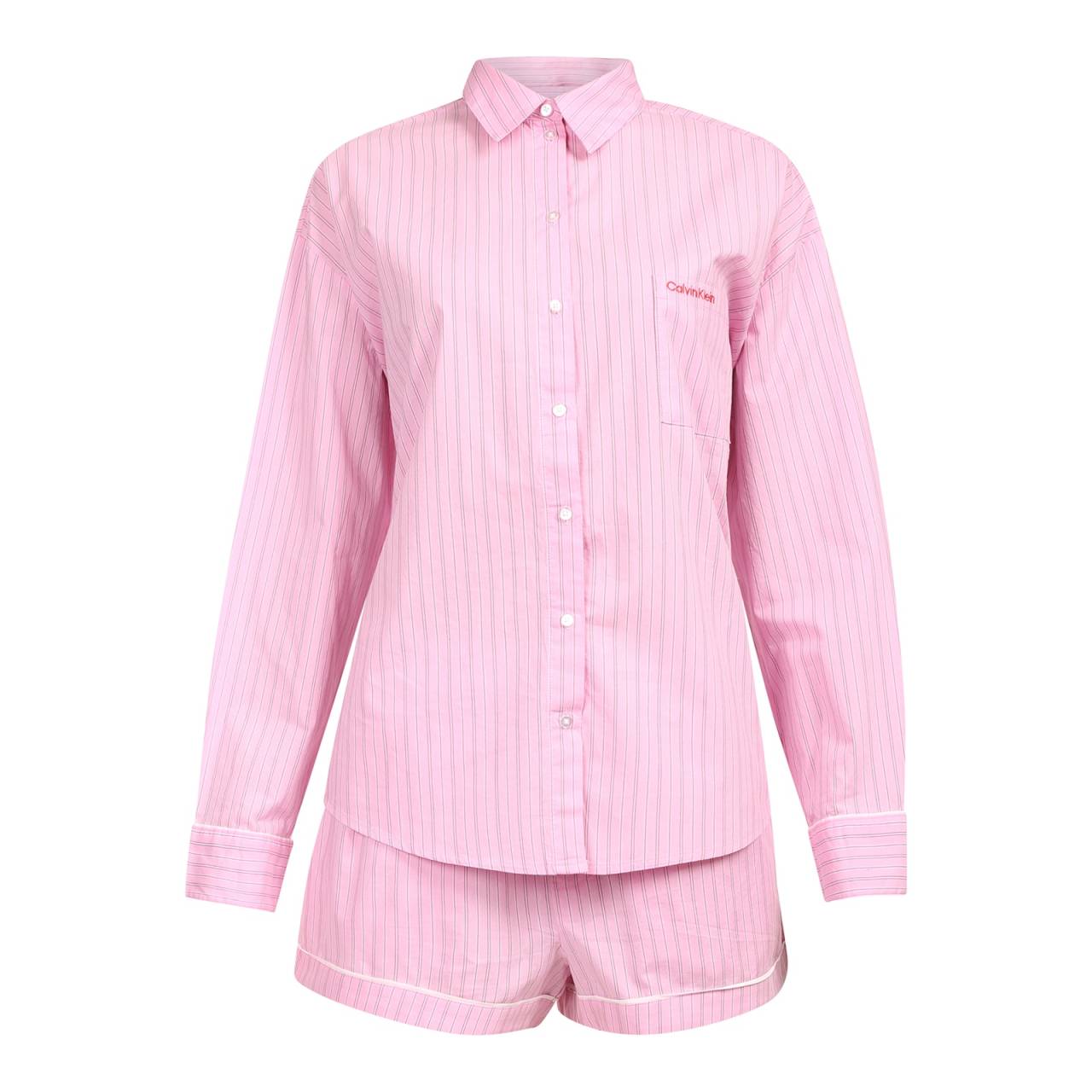 Dámske pyžamo Calvin Klein ružové (QS7581-2IX) XL.