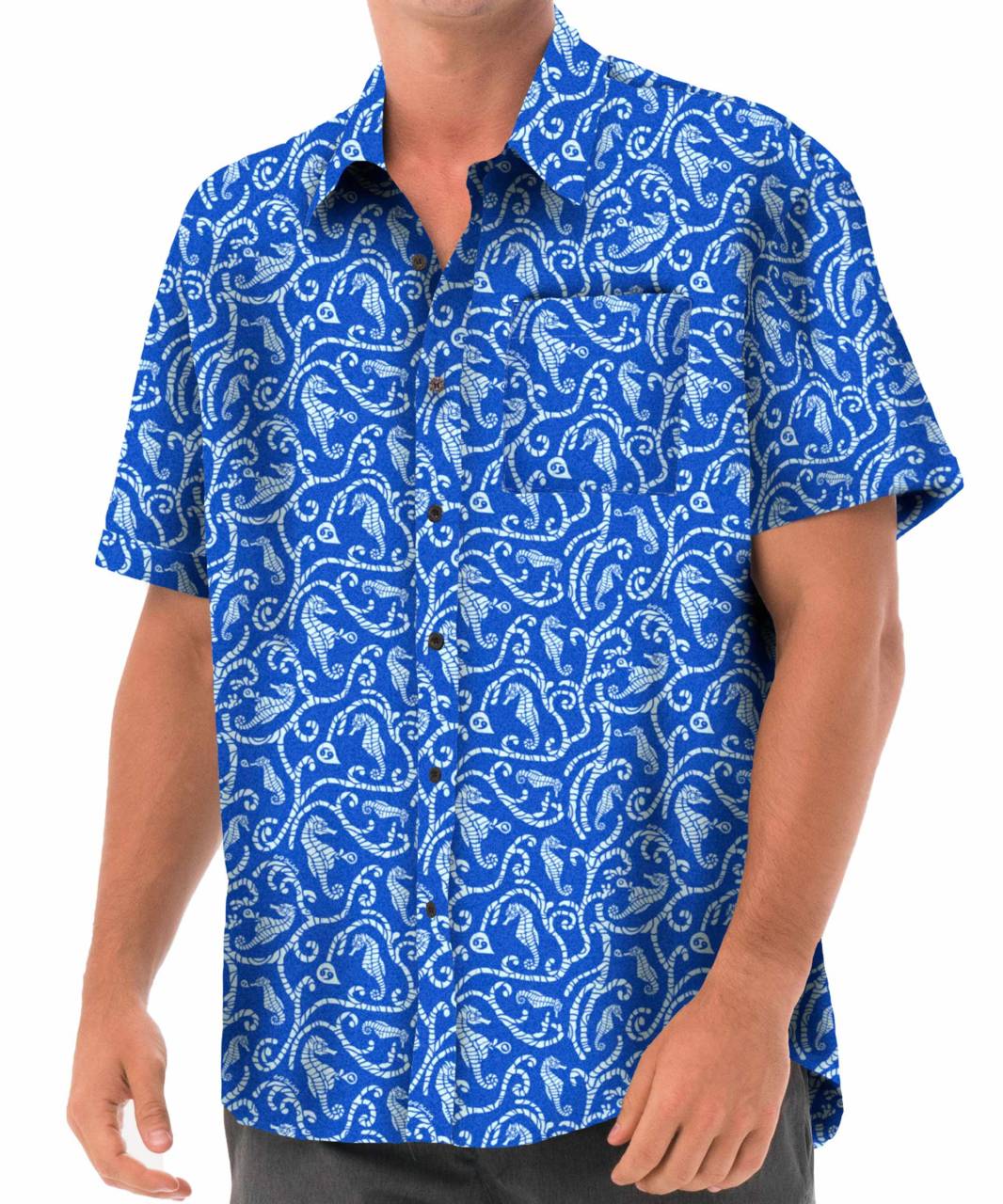 Pánska košile 69SLAM KUDA LOUD (MSHKLD-BL) XL.