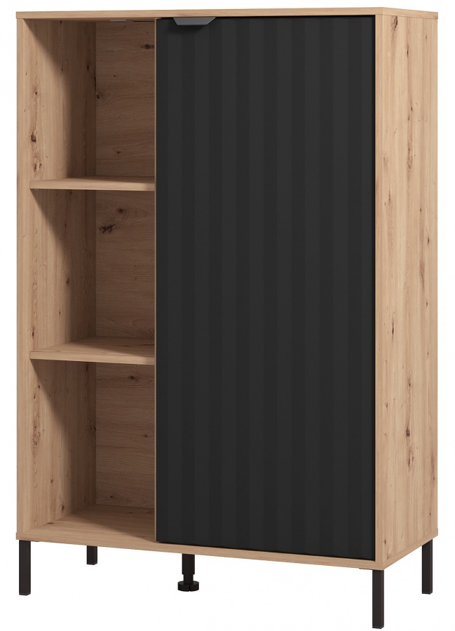 Vitrína i bez osvetlenia xaden - dub artisan/čierna.

 

Minimalistická vitrína, ktorá nielen skvele vyzerá, ale navyše aj perfektne poslúži.

 

Rozmery vitríny I bez osvetlenia Xaden sú 86x131x40cm (š, v, h).

 

Všetky produkty z kolekcie Xaden nájdete nižšie v súvisiacich produktoch.