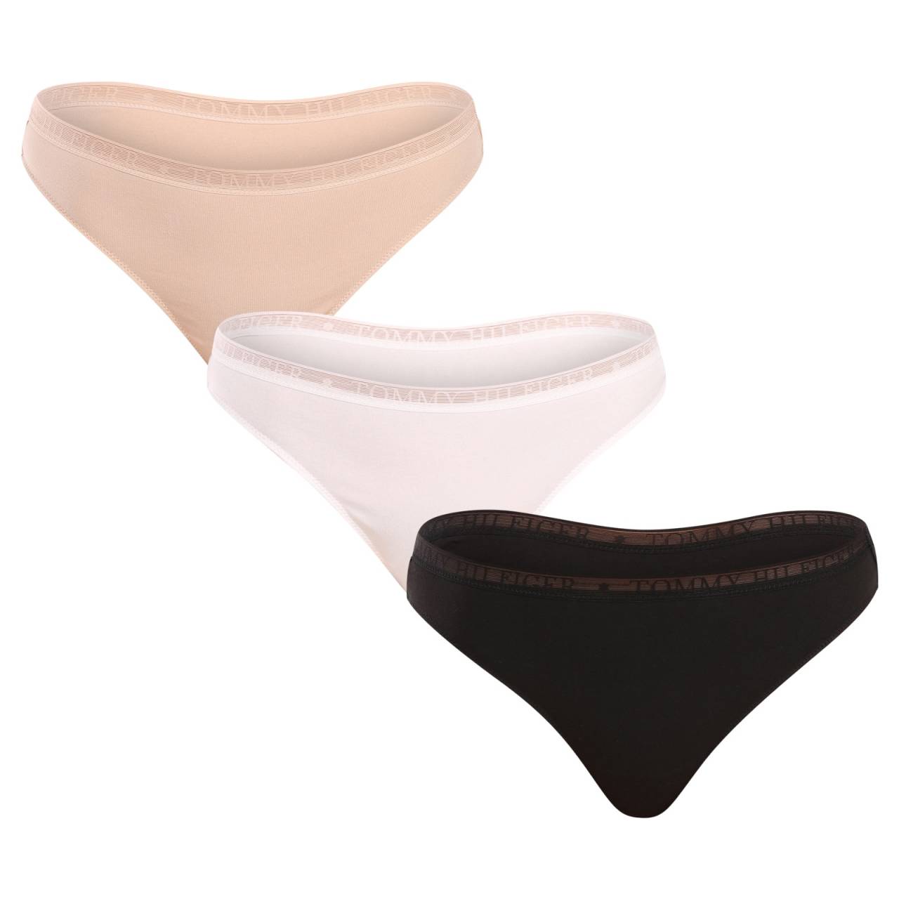 3PACK ženske hlačke Tommy Hilfiger večbarvne (UW0UW04890 0XY) M.
Ženske spodnjice Tommy Hilfiger so idealne za ženske, ki imajo rade udobje pri vseh prostočasnih dejavnostih in vsakodnevnem nošenju.