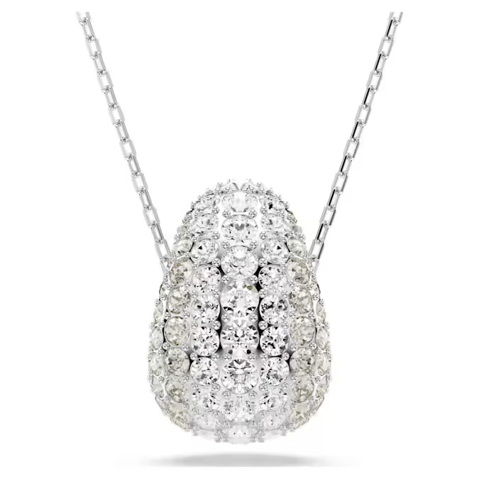 Swarovski Blyštivý náhrdelník s krištáľmi Tear Drop Sublima 5697190.