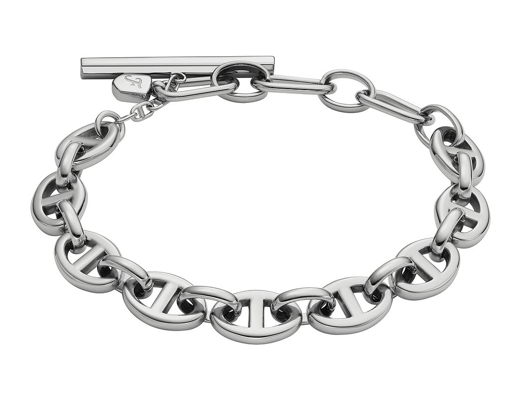 Fossil Nadčasový oceľový náramok Heritage JA7244040.