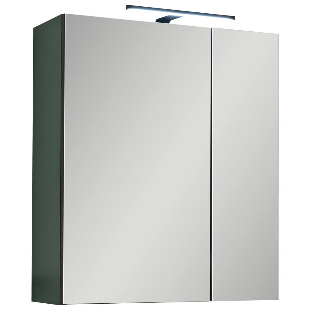 MID.YOU ZRKADLOVÁ SKRINKA, zelená, čierna, 60/70/23 cm.