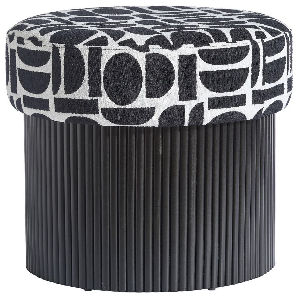 MID.YOU ÚLOŽNÝ BOX NA SEDENIE, textil, kompozitné drevo, 50/44/50 cm.