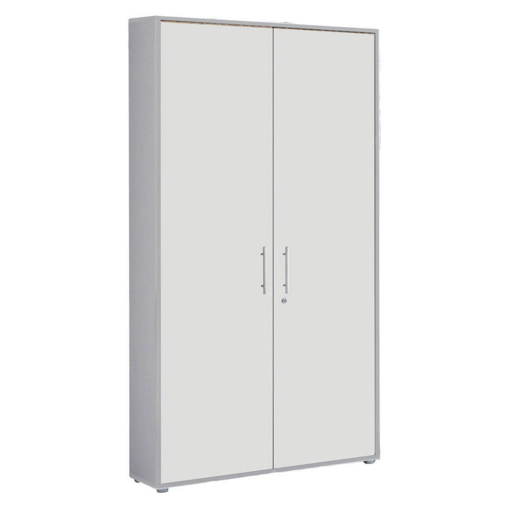 MID.YOU SKRINKA NA DOKUMENTY, sivá, biela, 84,4/185,6/33 cm.