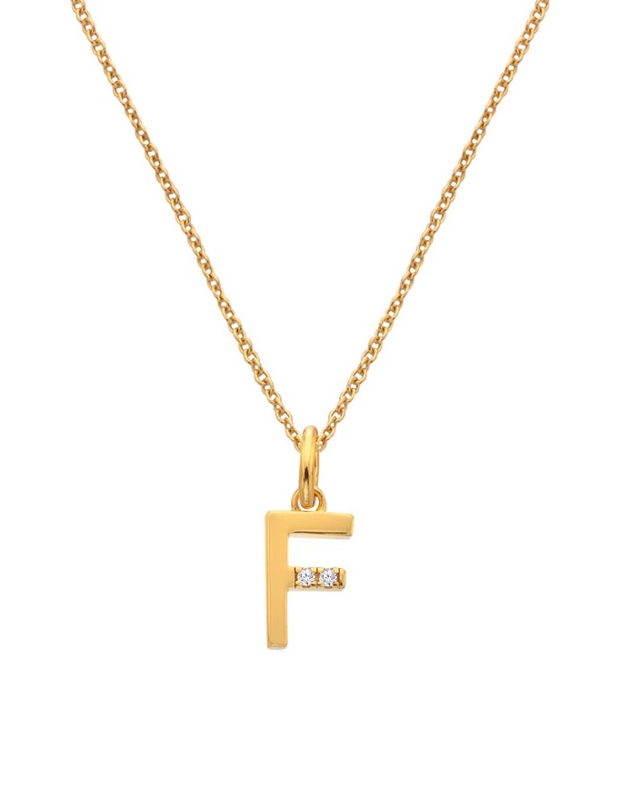 Hot Diamonds Pozlátený náhrdelník Hot Diamonds F Jac Jossa Soul DP944 (retiazka, prívesok).