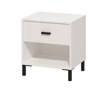 Nočný stolík antonia - bielá.

 

Nočný stolík je vybavený jednou zásuvkou a jednou policou, ktoré poskytujú dostatok úložného priestoru pre vaše potreby.

 

Konštrukcia stolíka je vyrobená z kvalitnej drevotriesky s hrúbkou 16 mm, čo zaisťuje jeho pevnosť a stabilitu.

 

 

Rozmery nočného stolíka Antonia sú 48x52x40cm (š, v, h).

 

 

Všetky produkty z kolekcie Antonia nájdete nižšie v súvisiacom tovare.