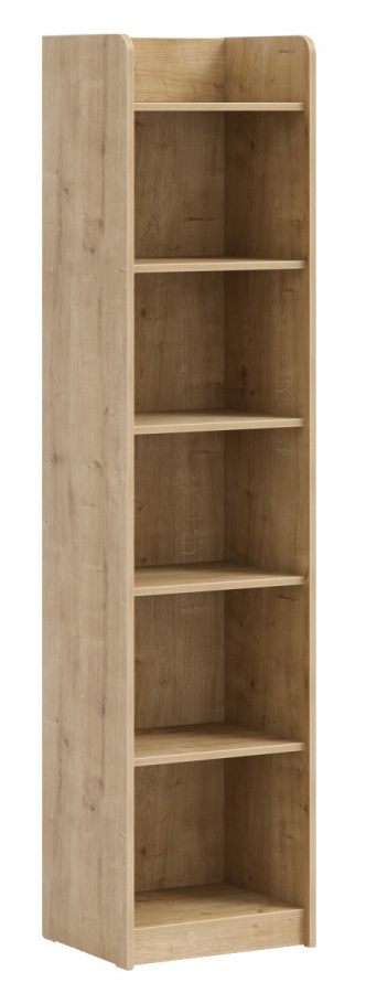 Knižnica cody - dub.

 

So svojou štíhlou siluetou (šírka 43 cm, hĺbka 36 cm, výška 184 cm) sa knižnica Cody výborne hodí do menších bytov aj úzkych priestorov, kde treba využiť každý centimeter.

 

Pre vyššiu stabilitu a bezpečnosť je možné knižnicu uchytiť k stene.

 

Všetok nábytok patriaci do kolekcie Cody nájdete nižšie v súvisiacich produktoch.