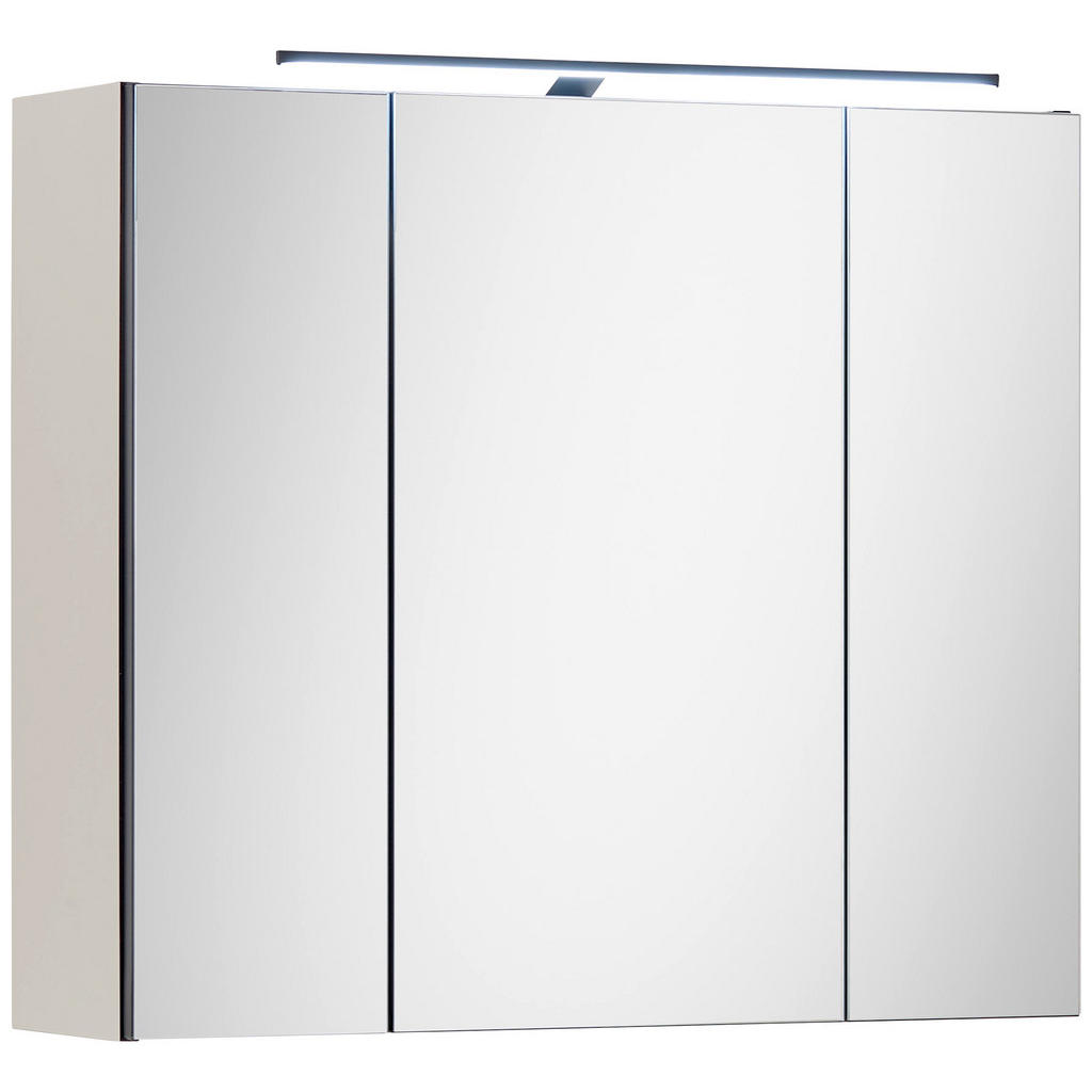 MID.YOU ZRKADLOVÁ SKRINKA, čierna, kašmírová, 80/70/23 cm.