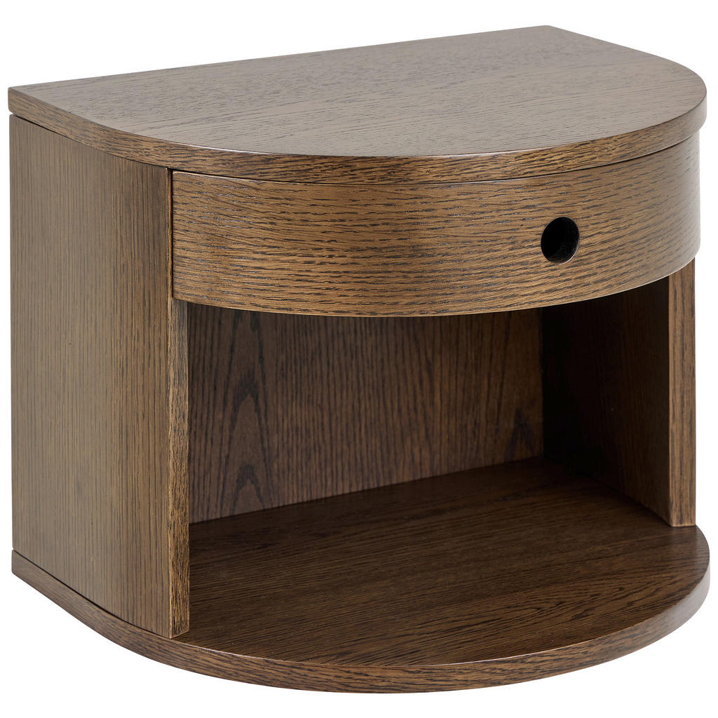 MID.YOU NOČNÝ STOLÍK, tmavý dub, 40/30/31,5 cm.