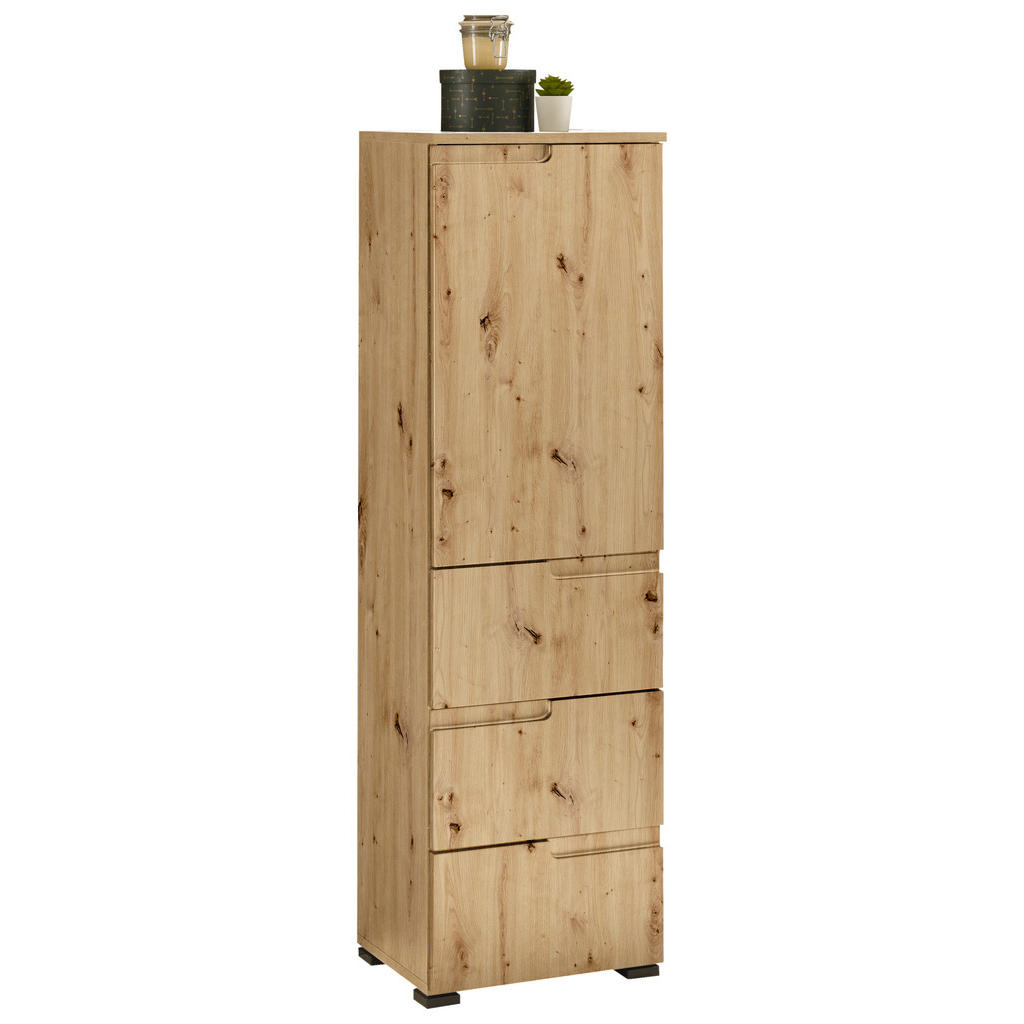 MID.YOU STREDNE VYSOKÁ SKRINKA, dub artisan, 40/134/32 cm.