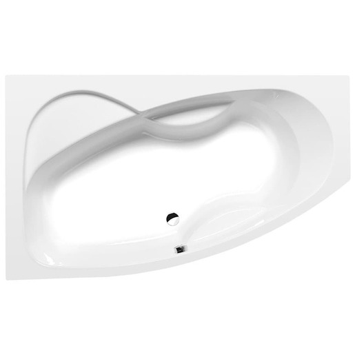 Polysan Mamba asymetrická vaňa 170x100 cm akrylát ľavá 76111.