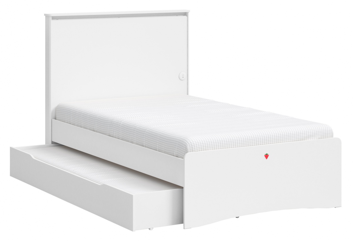 Študentská posteľ 120x200cm s prístelkou vendella - biela.

 

Súčasťou postele je aj multifunkčný výsuvný diel, ktorý môže slúžiť ako priestranný úložný priestor alebo ako prístelka pre návštevy.

 

Všetok nábytok patriaci do kolekcie Vendella nájdete nižšie v súvisiacich produktoch.