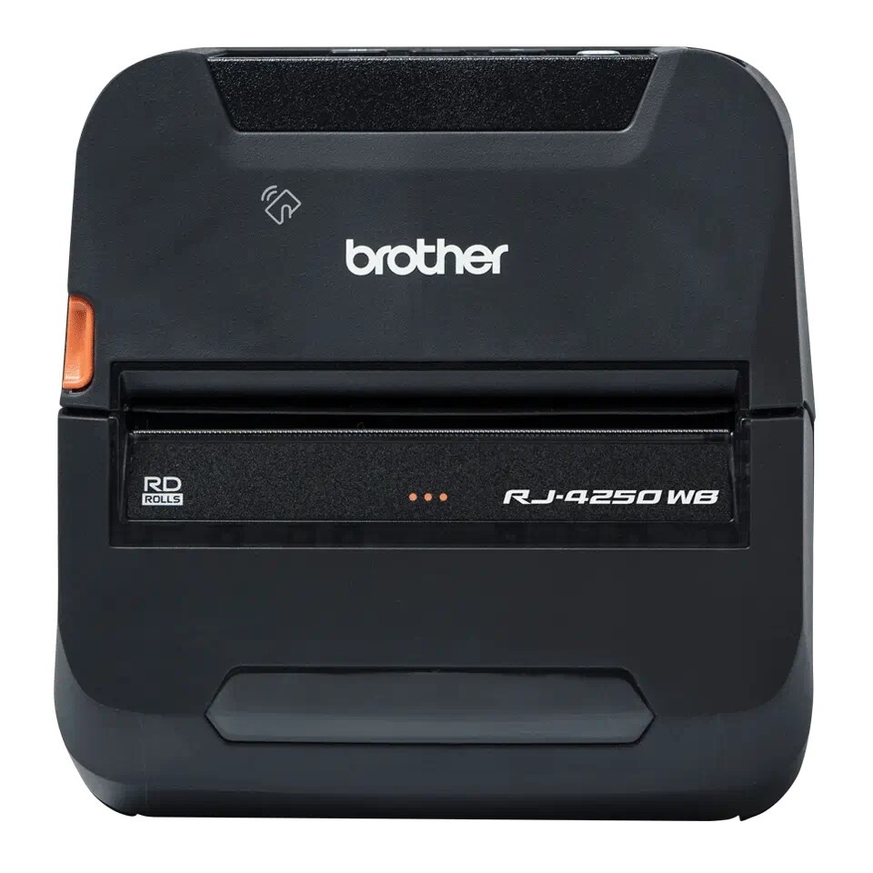 Brother RJ-4250WB RJ4250WBZ1 mobilná tlačiareň.
Technológia: Thermo
Rozlíšenie tlače: 203 dpi
Šírka tlače: 104 mm
Rýchlosť tlače: 127 mm / s
Pamäť: 32 MB
Konektory: USB Ver.
IEEE 802.11a/b/g/n (Infrastructure Mode)
WPS 2.0
Rozmery (Š x V x H): 153x159x68
Hmotnosť: 850g
Batéria a adaptér nie sú súčasťou balenia

Záruka Brother - 3 roky záruky po registrácii (Záručné podmienky a dojednania): https://www.brother.sk/support/warranty/warranty-terms-and-conditions