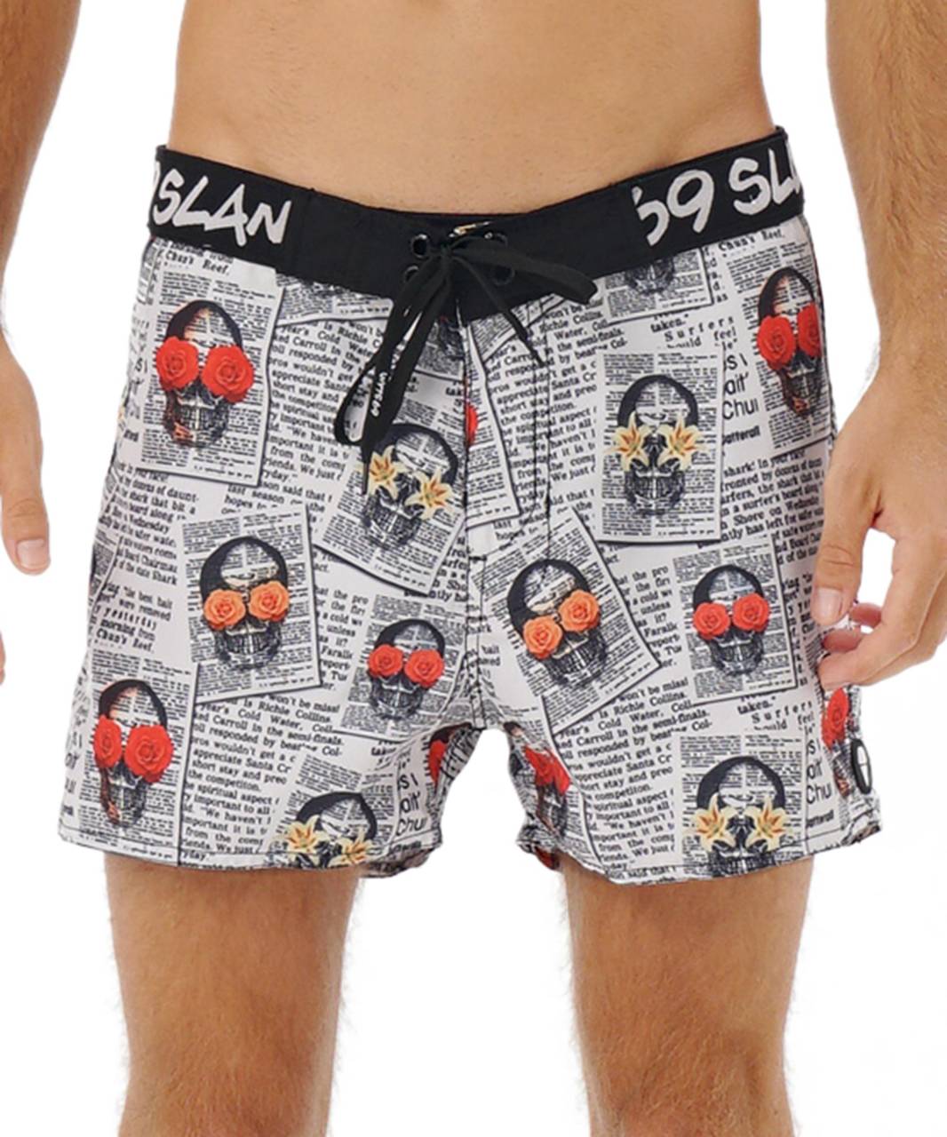 Pánske plavky 69SLAM LEILANI BLACK (SSCLEB-PM) 32.