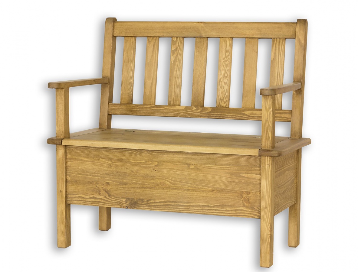 Lavica s úložným priestorom a opierkami sil14 b, 150cm - k15 hnedá.

 

Kvalitné spracovanie a poctivé borovicové drevo sú zárukou dlhovekosti.

 

Aj tento drevený nábytok z borovice je ručne vyrábaný a pri jeho výrobe je kladený veľký dôraz na detaily spracovania.

 

Z dôvodu výroby sedliackeho nábytku na zákazku, sme nútení požadovať od zákazníka zálohu v minimálnej výške 500 - 1000 Kč podľa hodnoty nábytku.