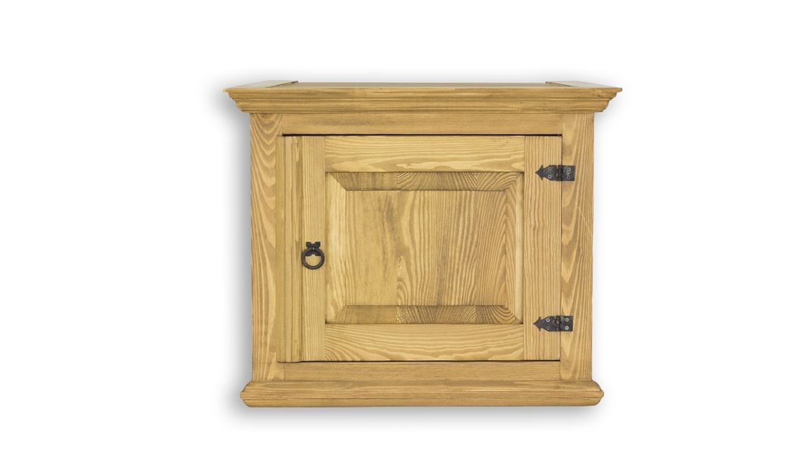 Nadstavec na sedliackú skriňu nad 01 - k16 antická biela.