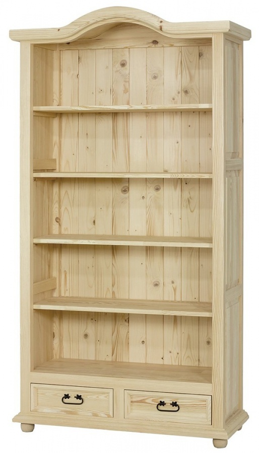 Regál z masívu sedliacky reg 05 - k13 bielena borovica.