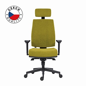 Powerton ERGO JANA Kancelářské ergonomické křeslo, Zelené.
