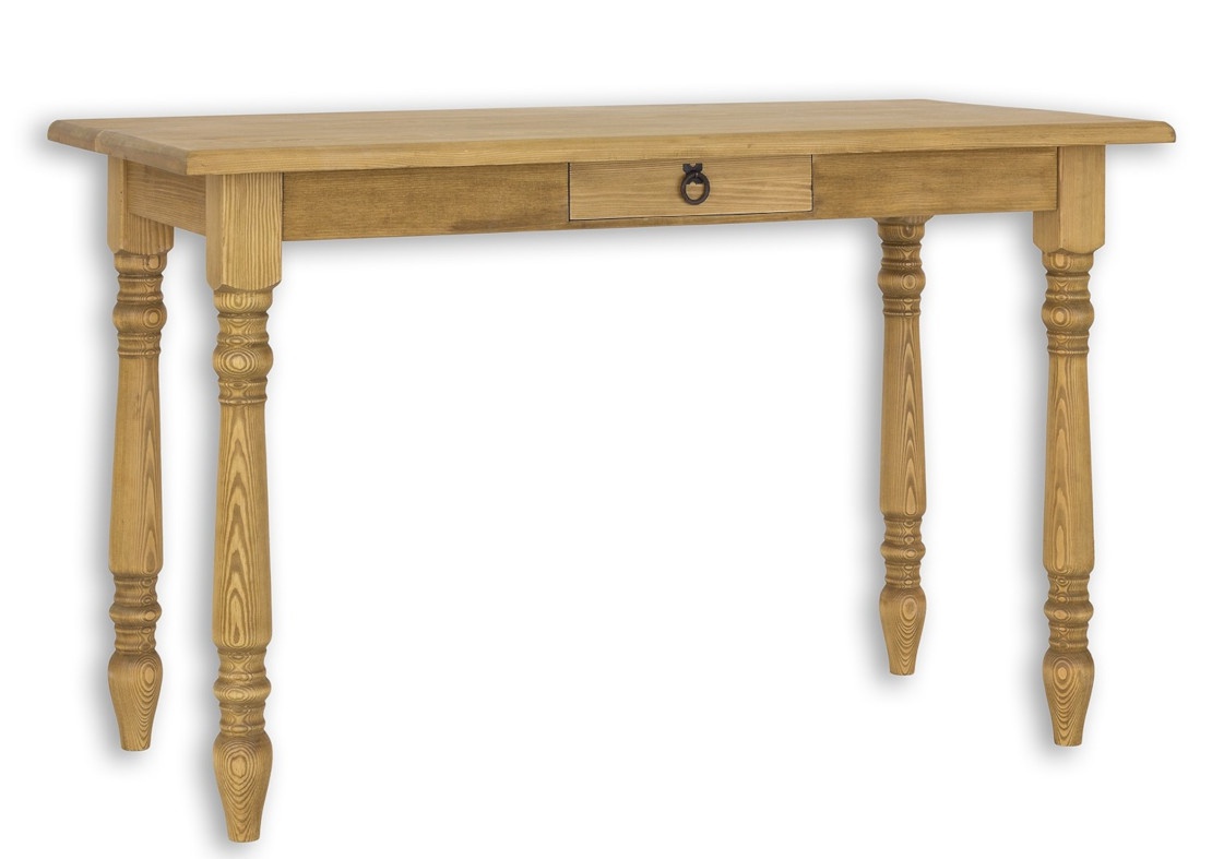 Rustikálny jedálenský stôl mes 04 - k13 bielená borovica.

 

Stôl, vyrobený výhradne z masívneho borovicového dreva, je ošetrený prírodným včelím voskom, ktorý ho povyšuje na luxusný ekologický nábytok.

 

Aj tento sedliacky nábytok je ručne vyrábaný a pri jeho výrobe je kladený veľký dôraz na detaily spracovania.

 

Z dôvodu výroby sedliackeho nábytku na zákazku, sme nútení požadovať od zákazníka zálohu v minimálnej výške 20 - 40 € podľa hodnoty nábytku.